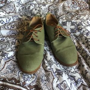 Men’s Casual Green Dress Shoe, sz 12